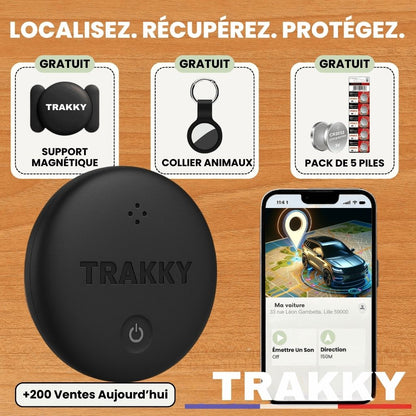 Trakky - Tracer GPS Sans Abonnement - Android & IOS Find My