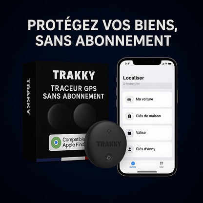 Trakky - Tracer GPS Sans Abonnement - Android & IOS Find My