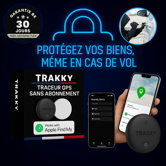 Trakky - Tracer GPS Sans Abonnement - Android & IOS Find My