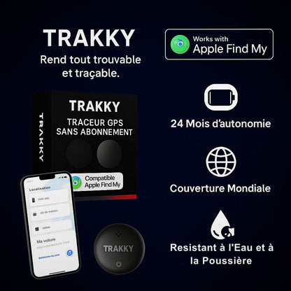 Trakky - Tracer GPS Sans Abonnement - Android & IOS Find My