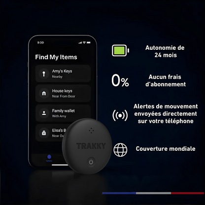 Trakky - Tracer GPS Sans Abonnement - Android & IOS Find My